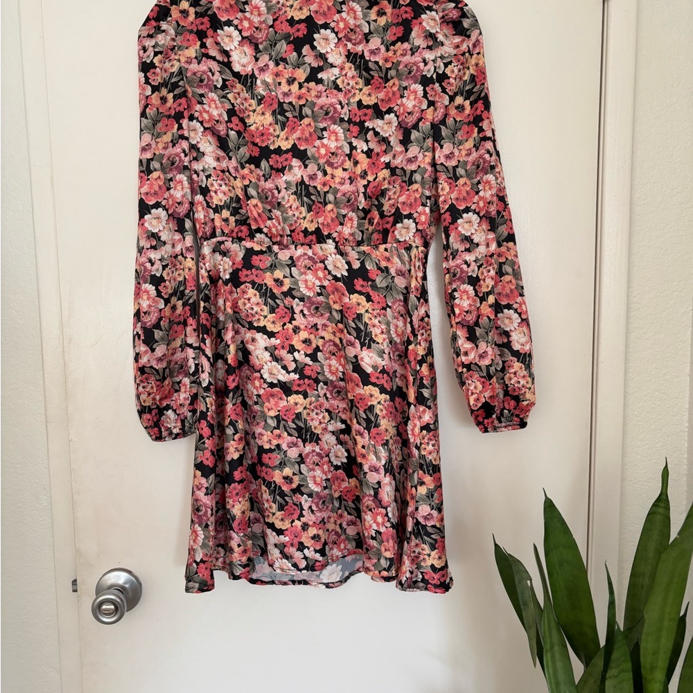 Floral Long Sleeve Dress